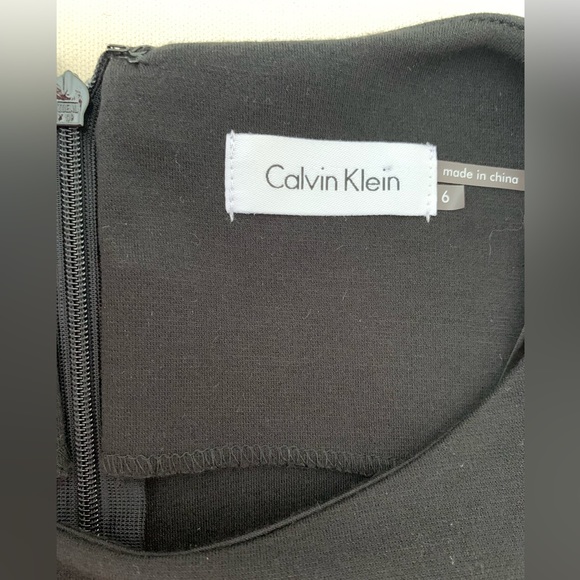 Dresses, Calvin Klein, size 6, color black and red - Picture 3 of 4